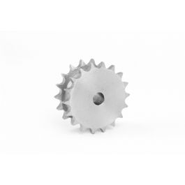 BS Pilot Bore Double Simplex Sprocket - 06B 18 Tooth