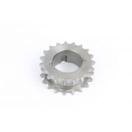 BS Taper Bore Double Simplex Sprocket - 06B 19 Tooth
