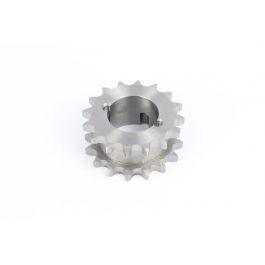 BS Taper Bore Double Simplex Sprocket - 08B 16 Tooth