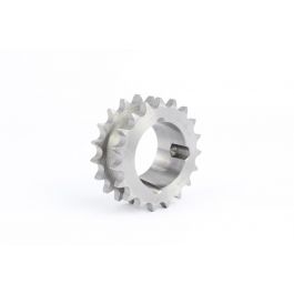 BS Taper Bore Double Simplex Sprocket - 08B 19 Tooth