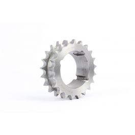 BS Taper Bore Double Simplex Sprocket - 10B 21 Tooth